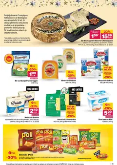 Mercator katalog akcije – veljaven od 27.11.2025 | Stran: 19 | Izdelki: Sirni namaz, Ementalec, Namaz, Kos