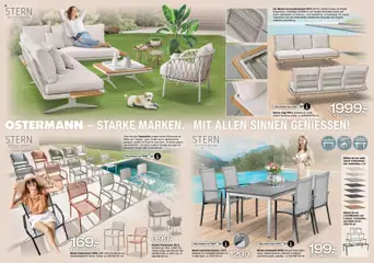 Ostermann Prospekt Gartenmöbel ab 16.04.2026 gültig | Seite: 7 | Produkte: Liege
