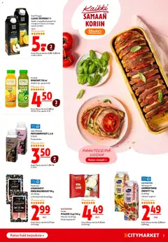 K-Citymarket-mainoslehti voimassa 12.02.2026 alkaen | Sivu: 3 | Tuotteet: Paahtoleipä, Chorizo, Leipä