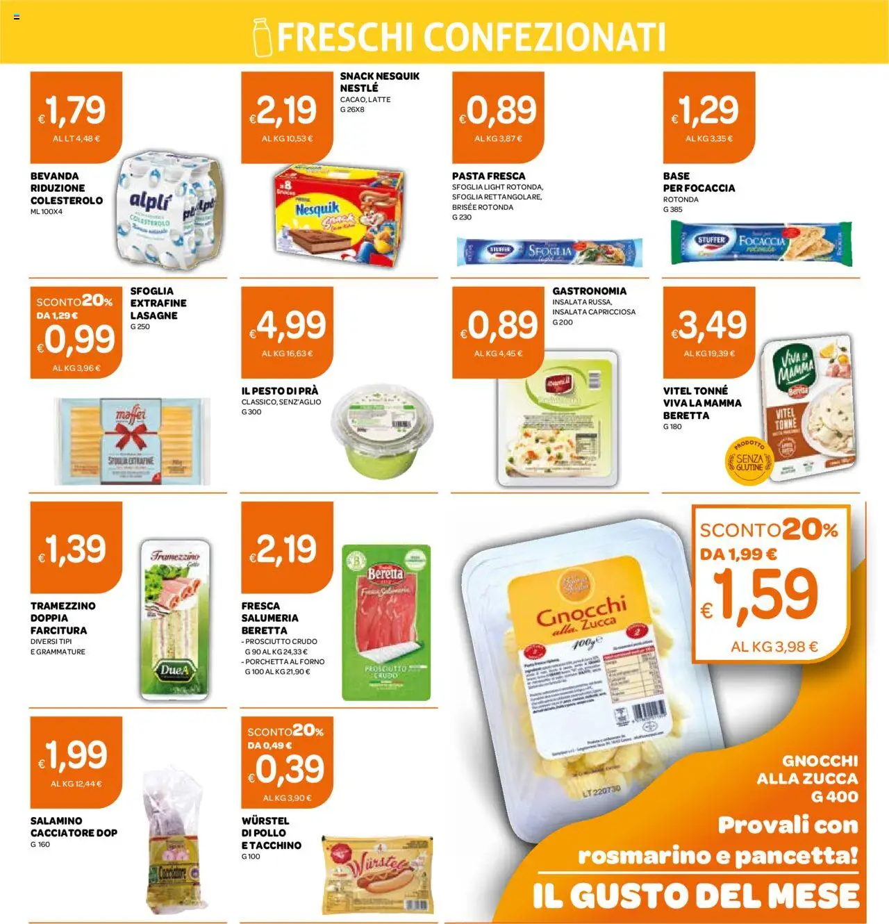 Volantino Ekom del 07.10.2025 | Pagina: 13 | Prodotti: Porchetta, Focaccia, Tacchino, Prosciutto