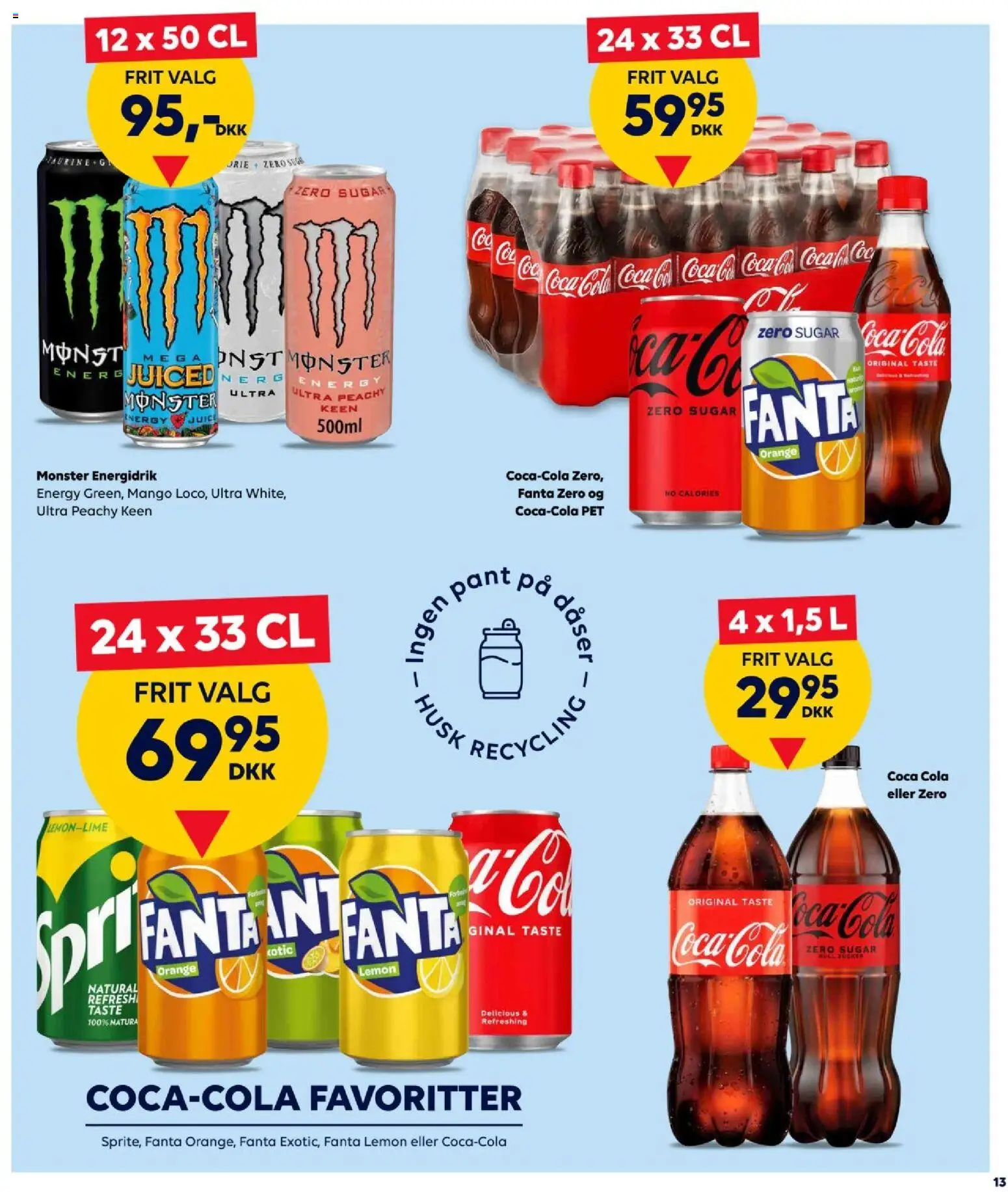 Bordershop tilbudsavis – gyldig fra 31.12.2025 | Side: 13 | Produkter: Mango, Coca Cola, Fanta, Cola