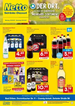 Netto Marken-Discount Prospekt Bad Düben	 ab 30.03.2026 gültig