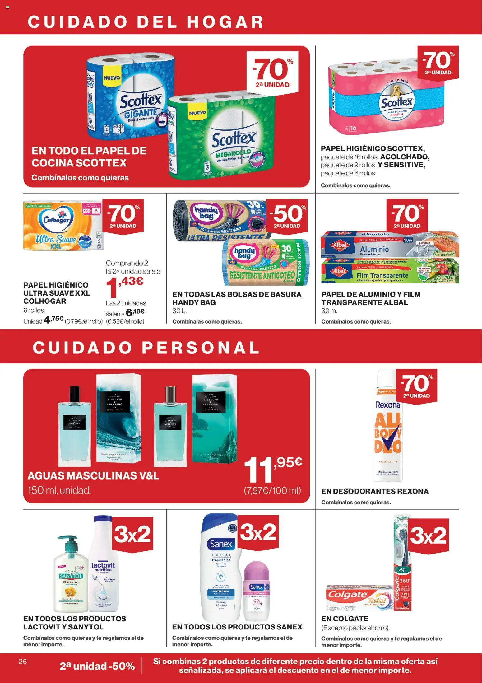 Supercor Canarias │ válido desde el 26.02.2026 | Página: 26 | Productos: Papel higienico, Té, Cocina