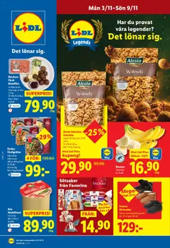 Lidl - erbjudanden - Förhandsvisning av reklamblad från butik Lidl aktuell från 03.11.2025