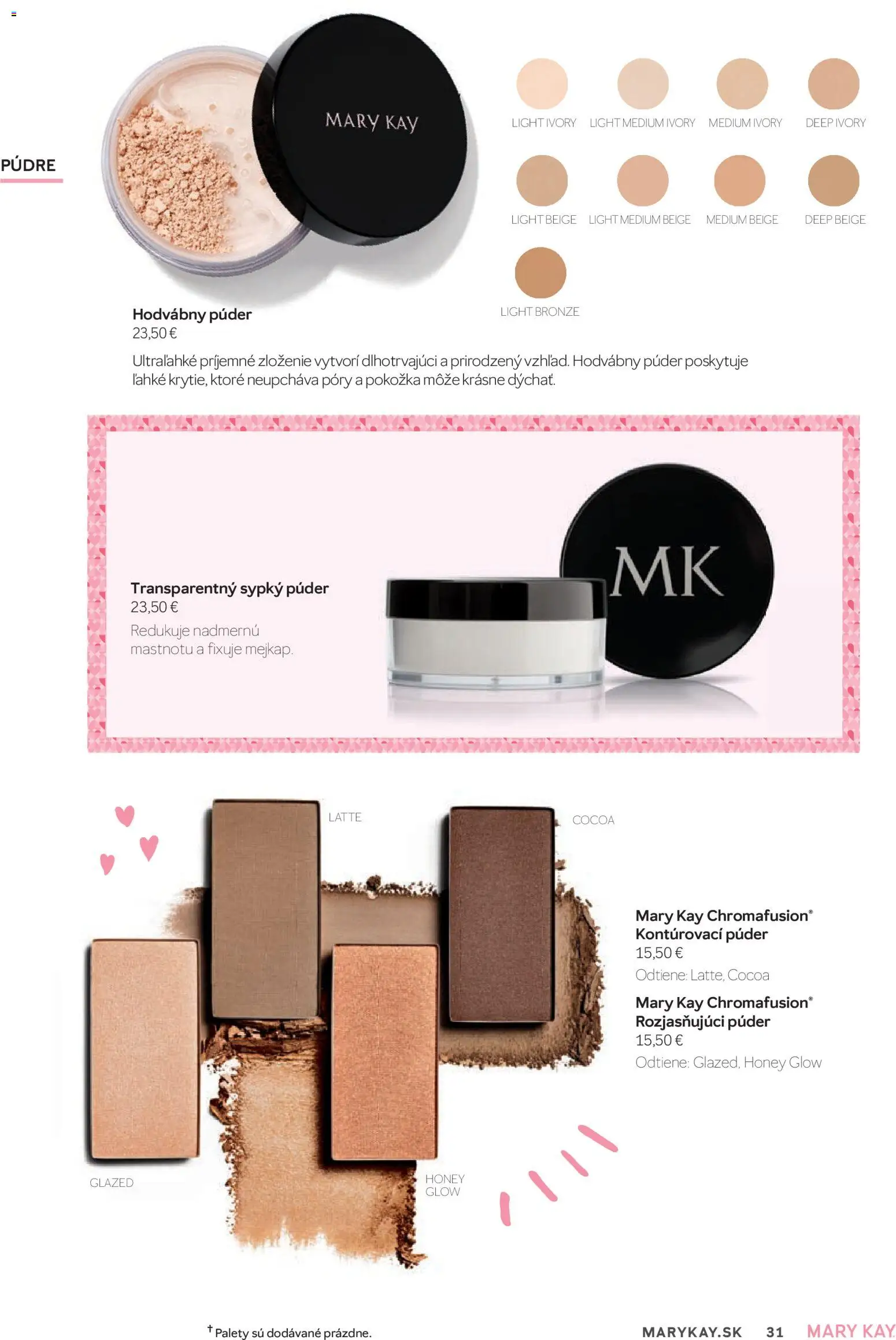 Nové Mary Kay akcie – leták je platný od 01.04.2026 | Strana: 31