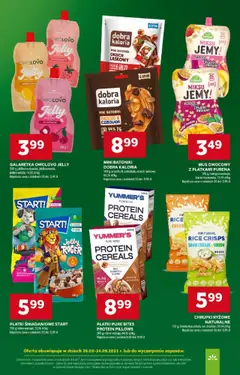 Stokrotka Gazetka od 18.09.2025 | Strona: 44 | Produkty: Płatki owsiane, Chrupki, Płatki, Owoce