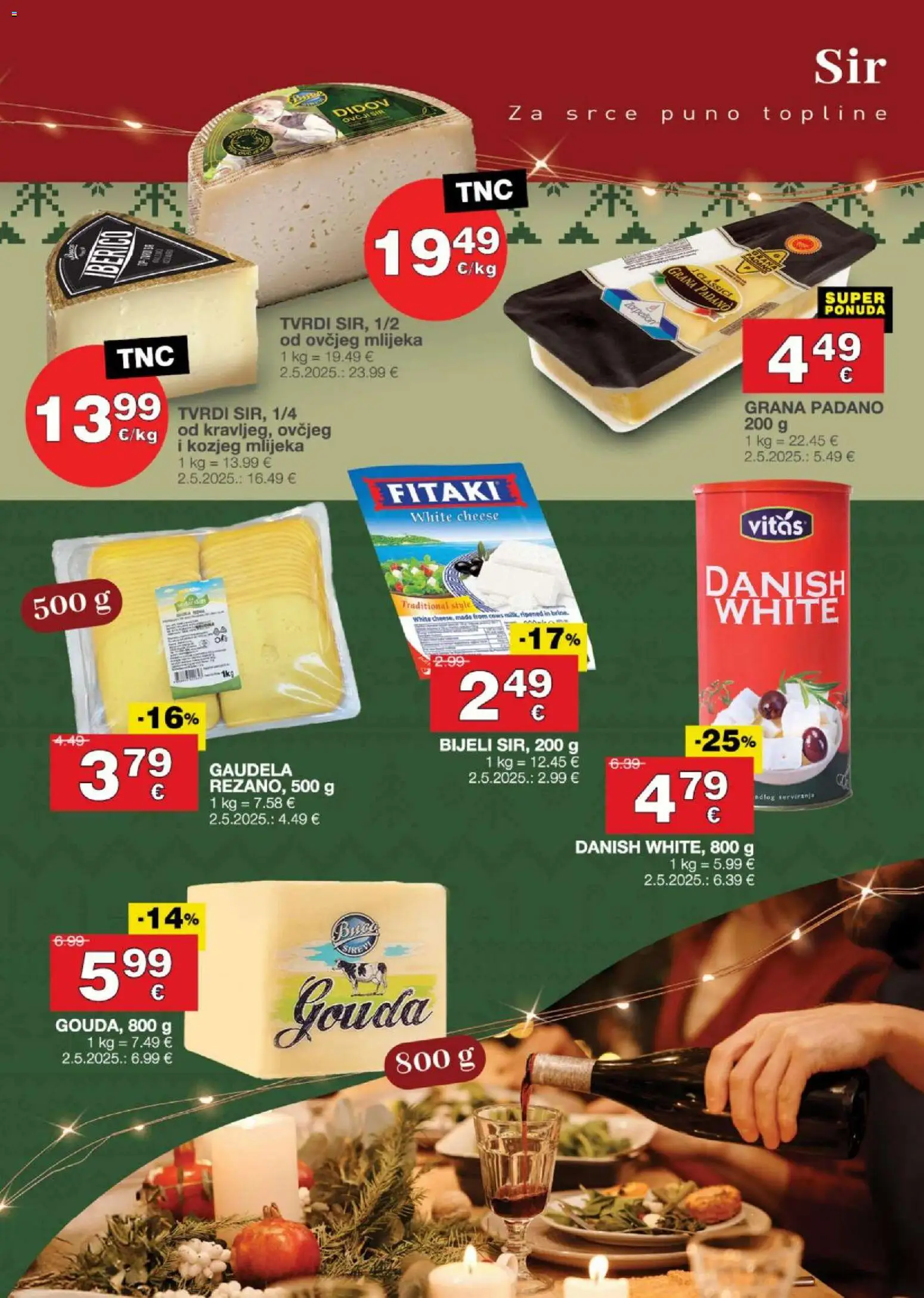 Stanić Diskont katalog | vrijedi od 27.11.2025 | Stranica: 3 | Proizvodi: Grana Padano, Gouda