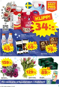 Coop Forum - erbjudanden - Förhandsvisning av reklamblad från butik Coop Forum aktuell från 29.12.2025 | Sida: 9 | Produkter: Galler, Glass, Grädde, Vispgrädde