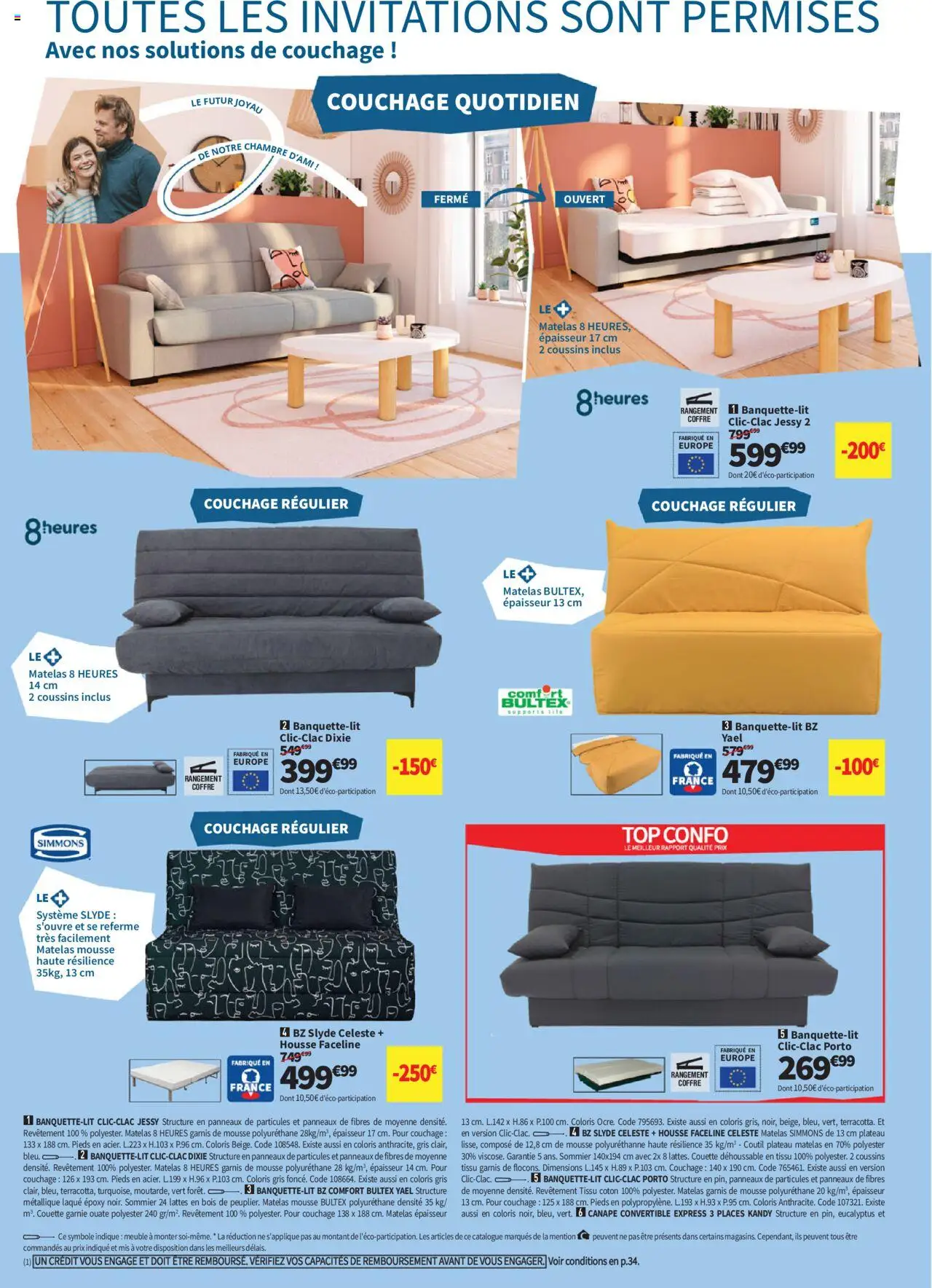  | Page: 50 | Produits: Plateau, Coton, Laque, Couette