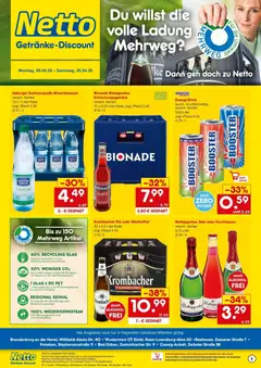 Netto Marken-Discount Prospekt Coswig-Anhalt	 ab 20.04.2026 gültig