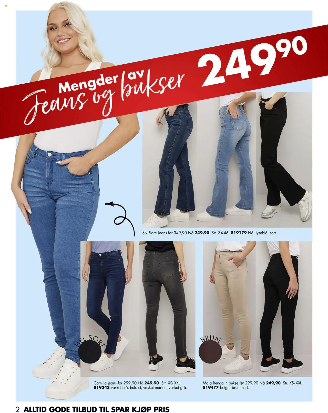  | Side: 2 | Produkter: Bukser, Jeans