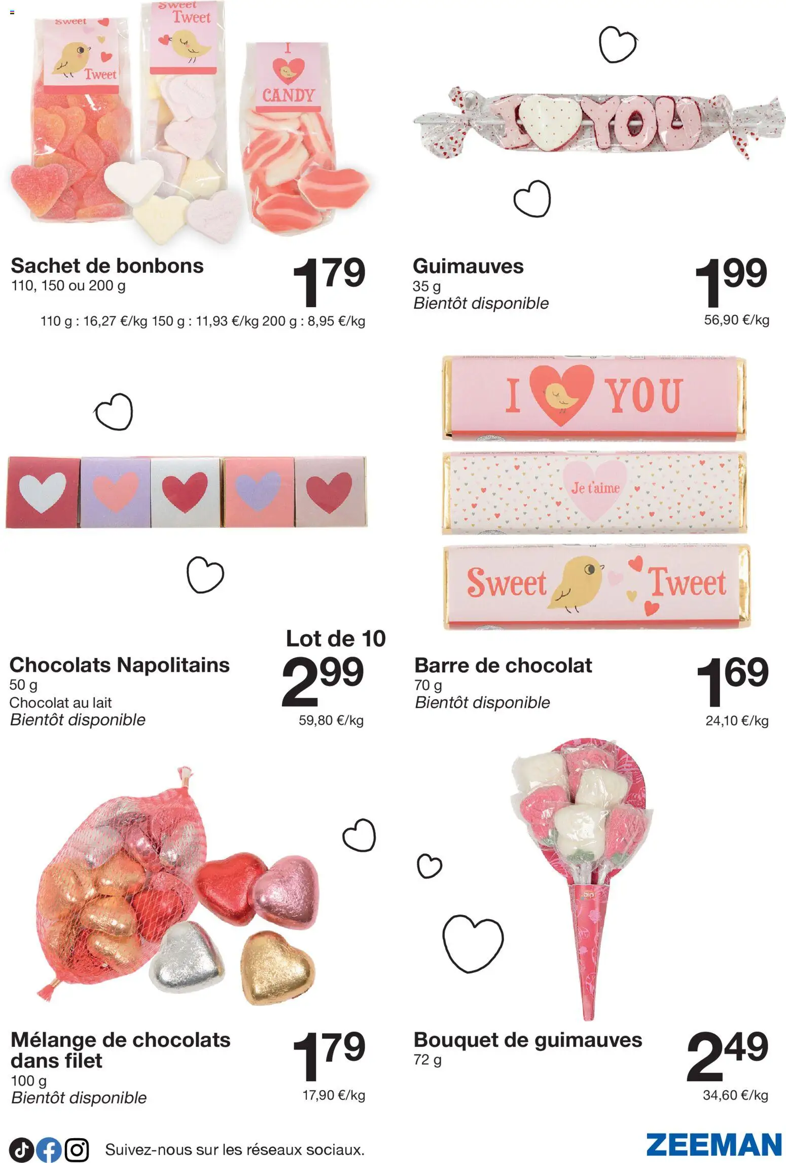 {H1} | Page: 19 | Produits: Lait, Chocolat, Bonbons