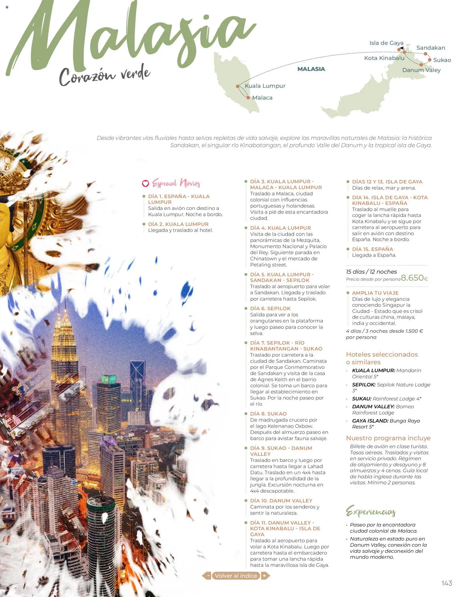 Viajes El Corte Inglés - Catálogo Tourmundial Premium │ válido desde el 01.01.2026 | Página: 145