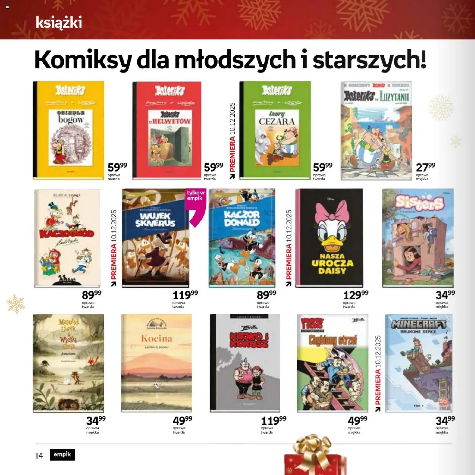 Empik promocje - Xmas Zabawki od 26.11.2025 | Strona: 14 | Produkty: Moet, Książki