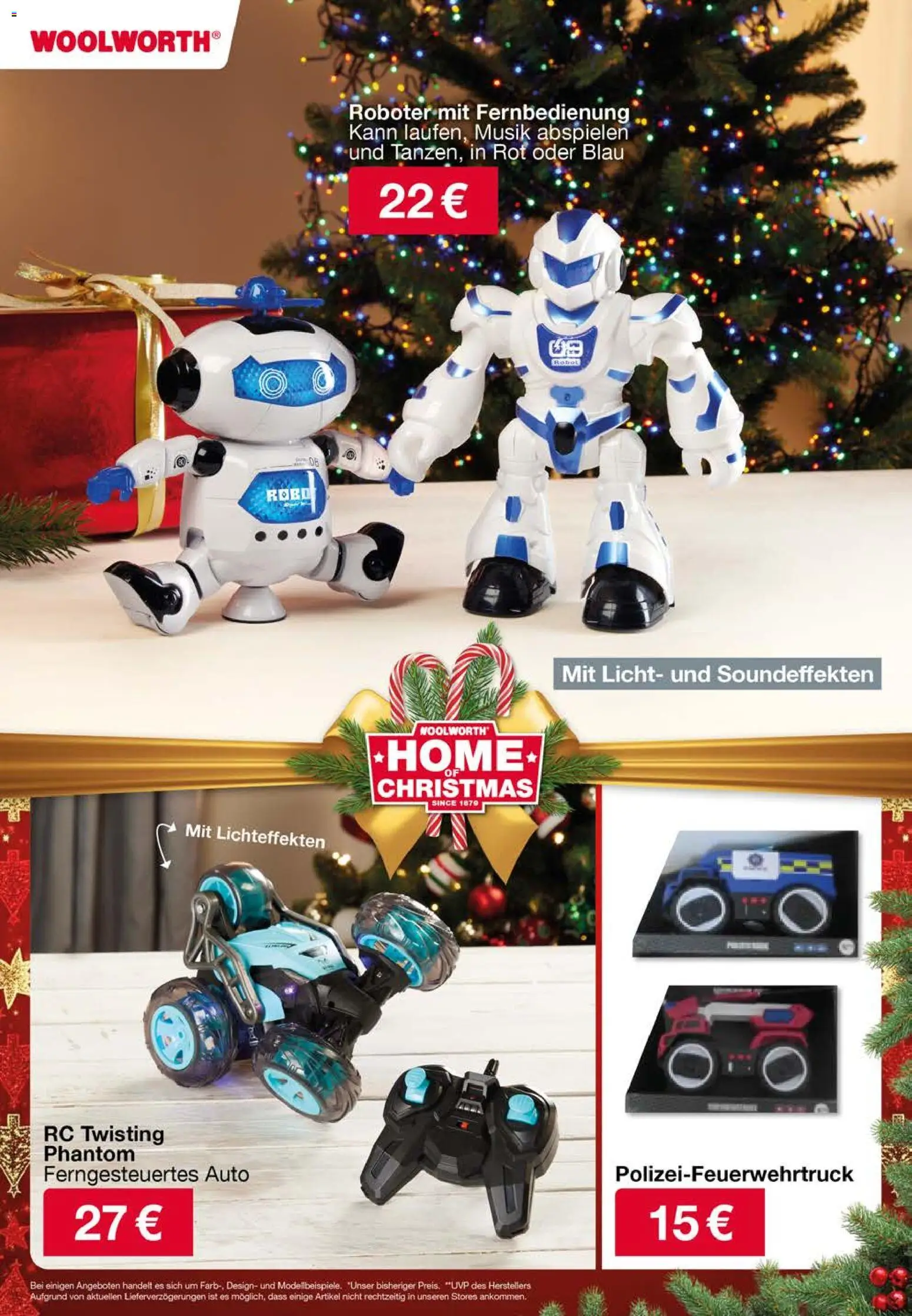 Woolworth  Weihnachtskatalog! gültig ab 24.10.2025 | Seite: 96 | Produkte: Roboter