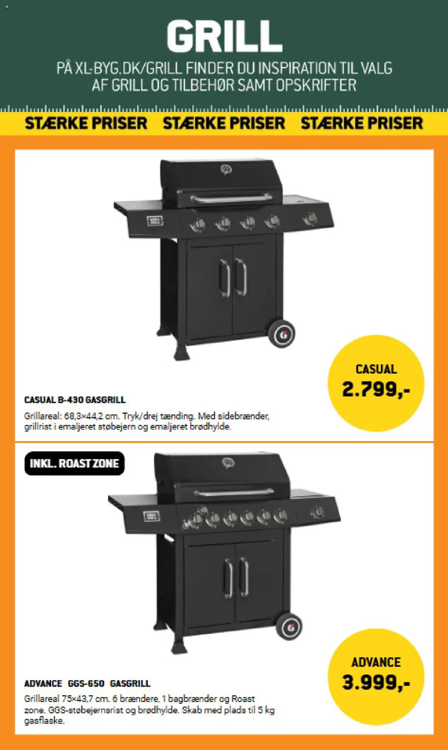 XL-BYG tilbudsavis – gyldig fra 24.04.2026 | Side: 22 | Produkter: Skab, Grill