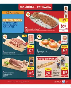 Aldi folder week 14 - Voorbeeld van een folder van Aldi, geldig van 30.03.2026 | Pagina: 5 | Producten: Stokbrood, Gewicht, Peper, Brood