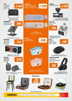 19.11.2025 tarihinden itibaren geçerli olan Özdilek kataloğu önizlemesi | Sayfa: 8 | Ürünler: Laptop, Kamera, Hoparlör, USB