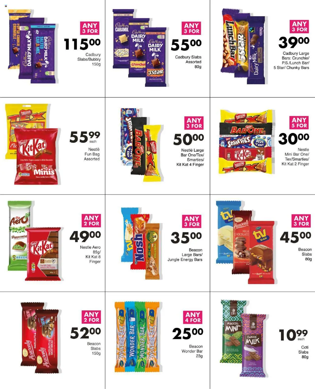 Save Specials │ valid from 31.07.2025 | Page: 41 | Products: Bag, Milk, Chocolate, Caramel