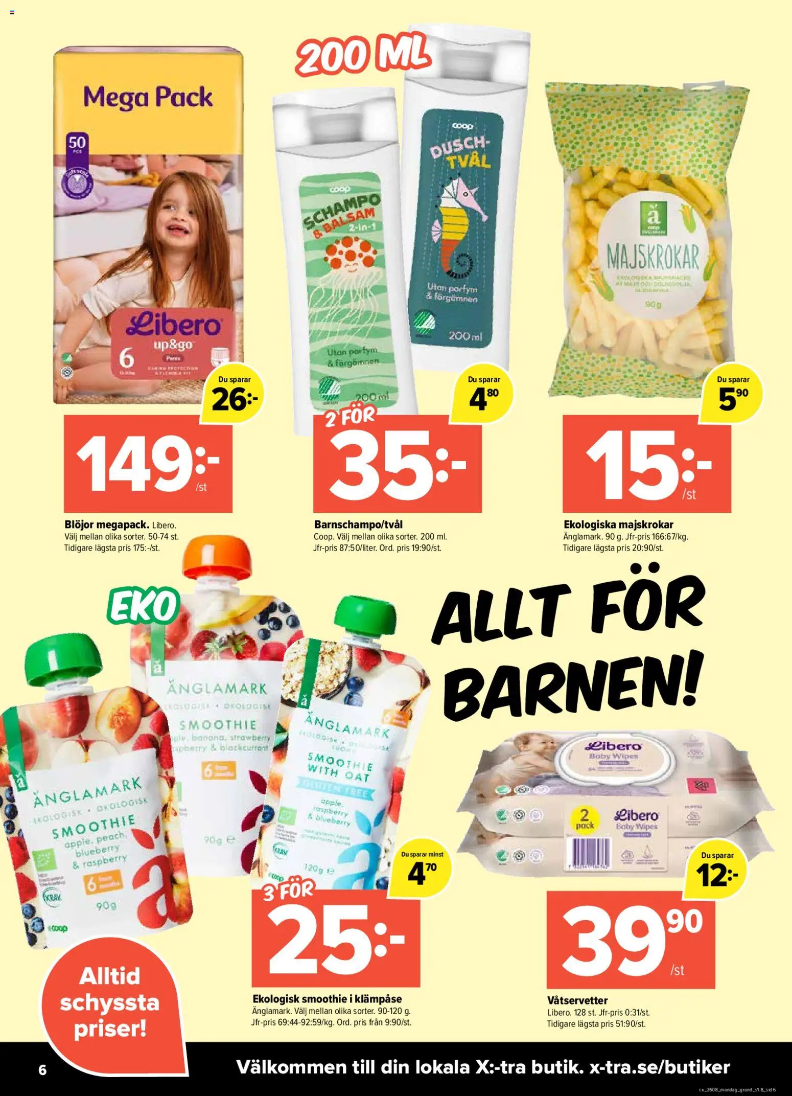 Coop X:-TRA reklamblad aktuell från 16.02.2026 | Sida: 6