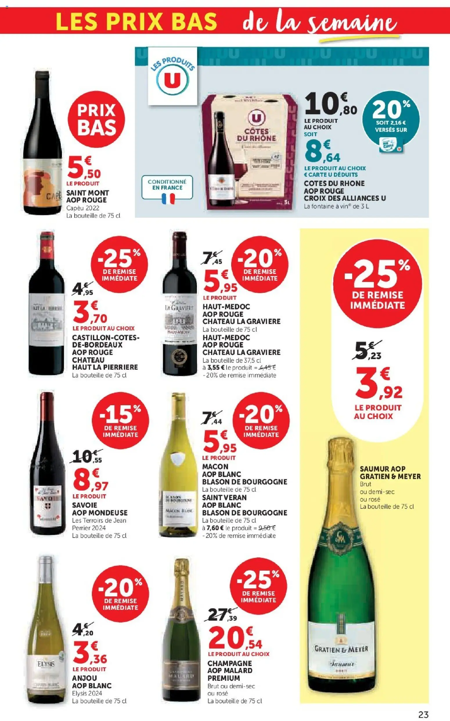 {H1} | Page: 23 | Produits: Champagne