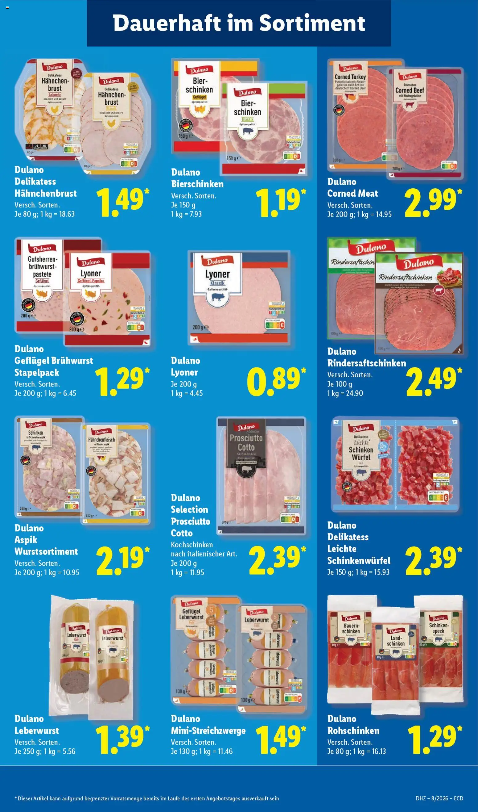 Lidl - Prospekt – gültig ab 16.02.2026 | Seite: 21 | Produkte: Hahnchen, Bier, Schinken, Hahnchenbrust