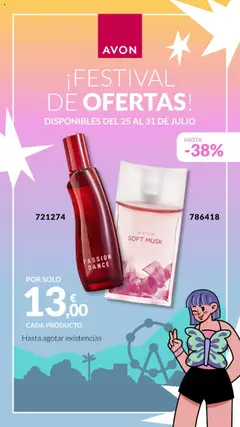 Vista previa Avon - Festival de ofertas válido desde el 25.07.2025