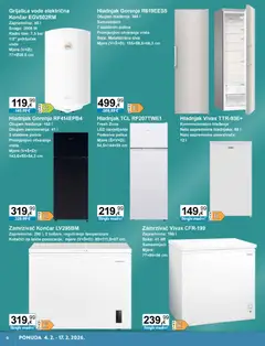 KTC - Katalog tehnike i posuđa - Pregled kataloga iz trgovine KTC, vrijedi od 04.02.2026 | Stranica: 6 | Proizvodi: Polica, Vrata, Hladnjak, Zamrzivač