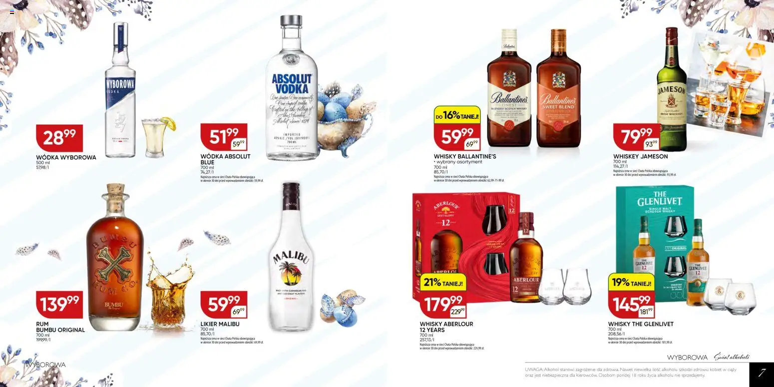 Chata Polska gazetka - Mocna Oferta od 24.03.2026 | Strona: 4 | Produkty: Jameson, Alkohol, Wódka, Whisky