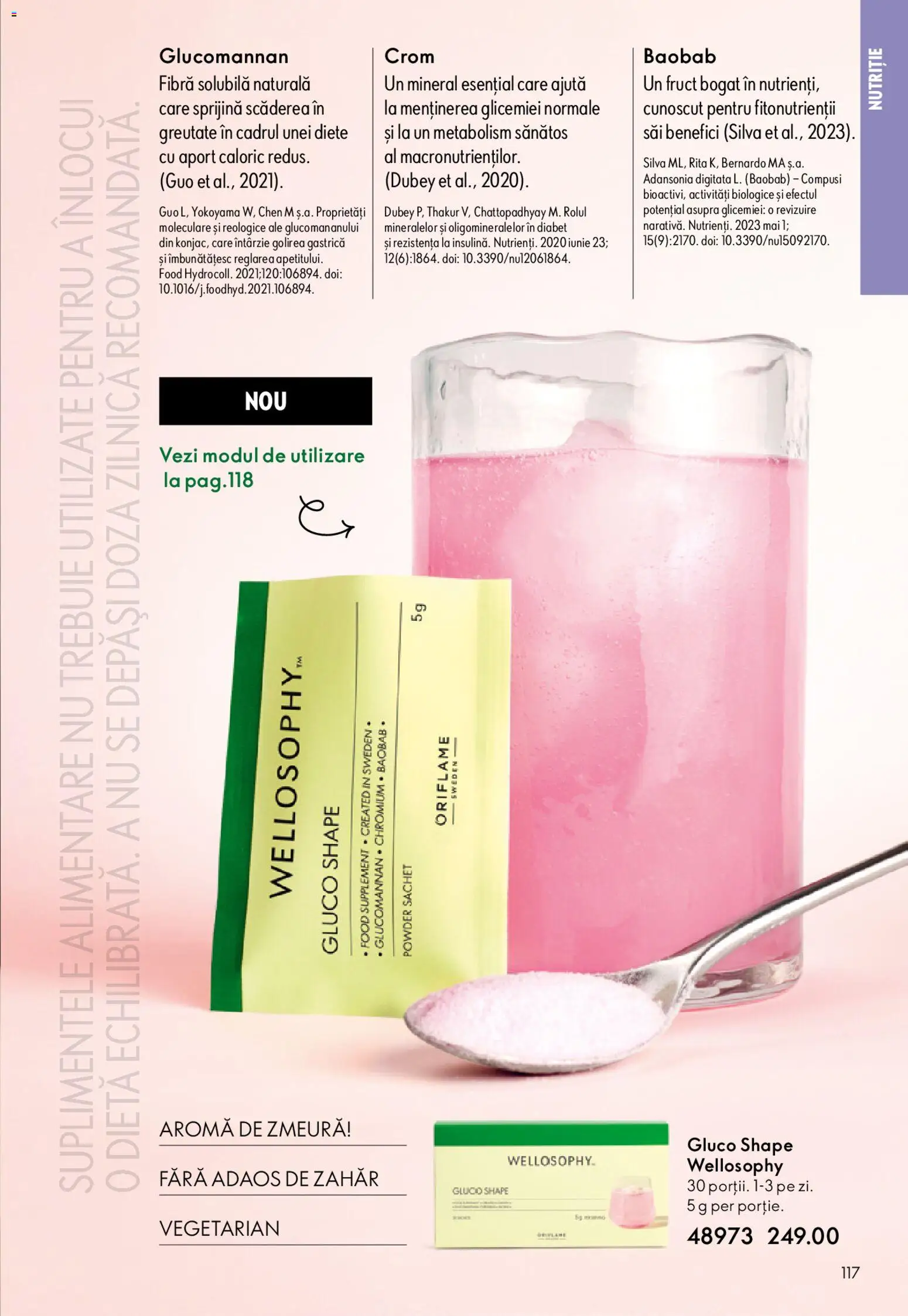 Noul catalog Oriflame – valabil de la 27.05.2026 | Pagină: 117 | Produse: Zmeură, Zahăr