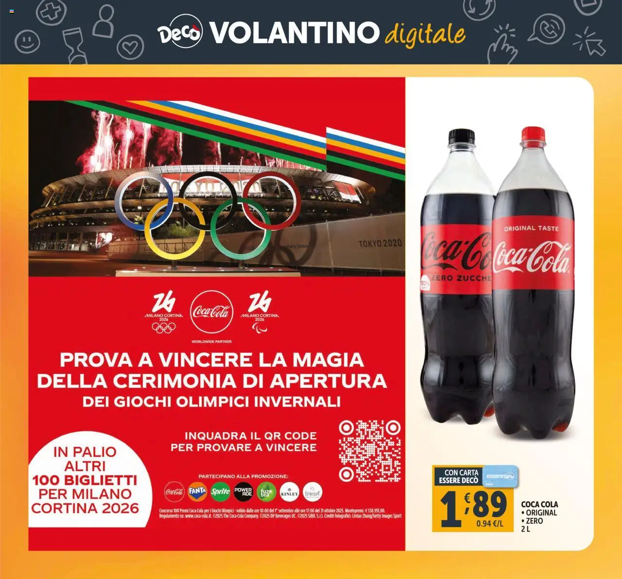 Volantino Decò del 16.10.2025 | Pagina: 29 | Prodotti: The, Fanta, Coca Cola