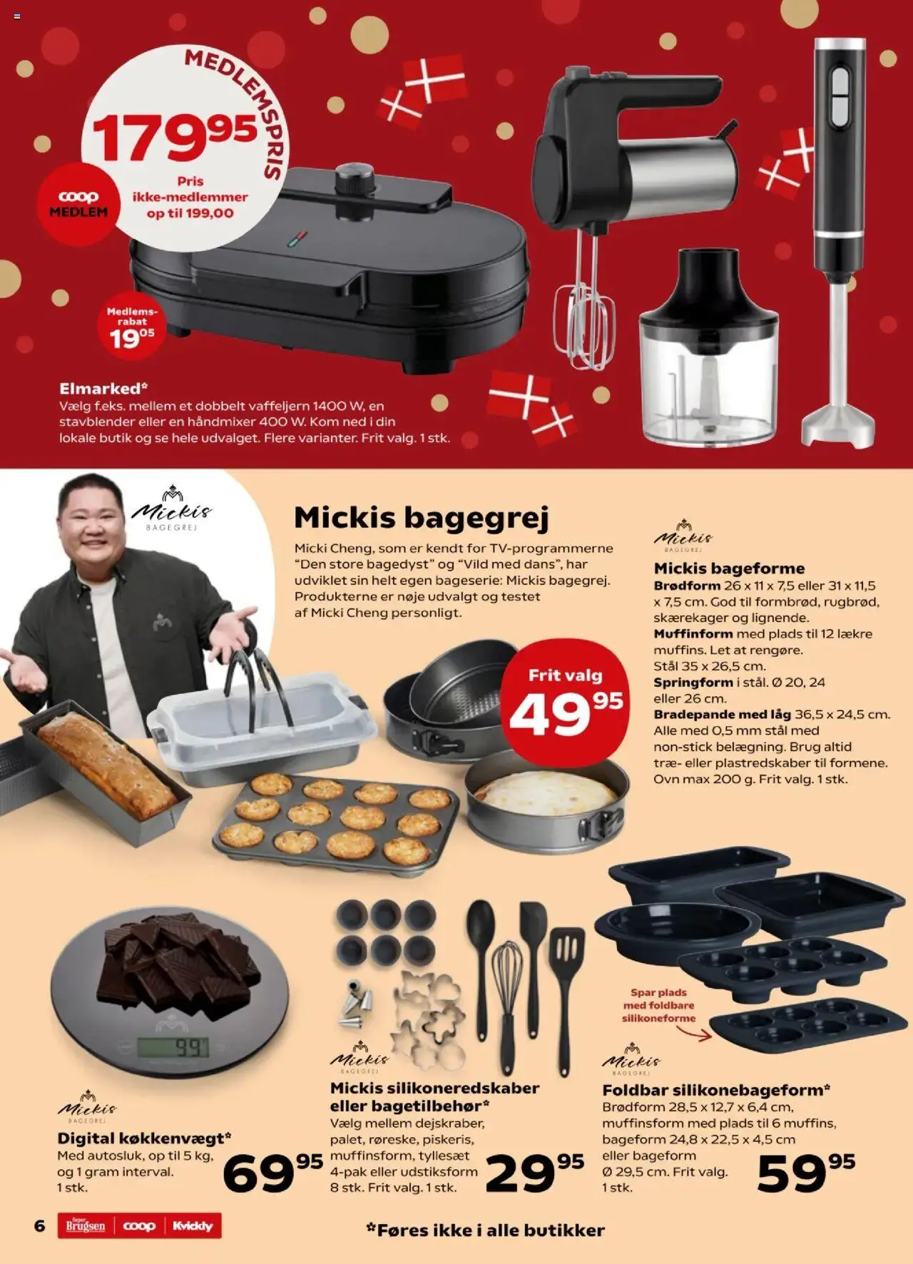 Super Brugsen tilbudsavis – gyldig fra 10.10.2025 | Side: 6 | Produkter: Søm, Ovn, Piskeris