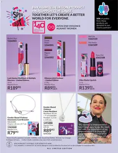 Avon specials catalogue – valid from 01.03.2026 | Page: 11 | Products: Mascara, Eyeliner, Lipstick