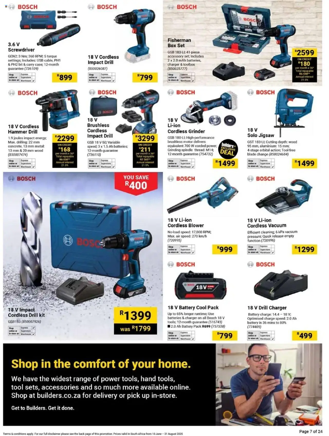 Builders - It's Tools That Can Keep Up Day │ valid from 10.06.2025 | Page: 7 | Products: USB, Box, Battery, Charger