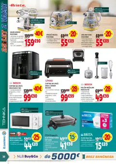 E.leclerc katalog │ velja od 20.08.2025 | Stran: 30 | Izdelki: Pecica, Termostat, Okno, Grelnik vode