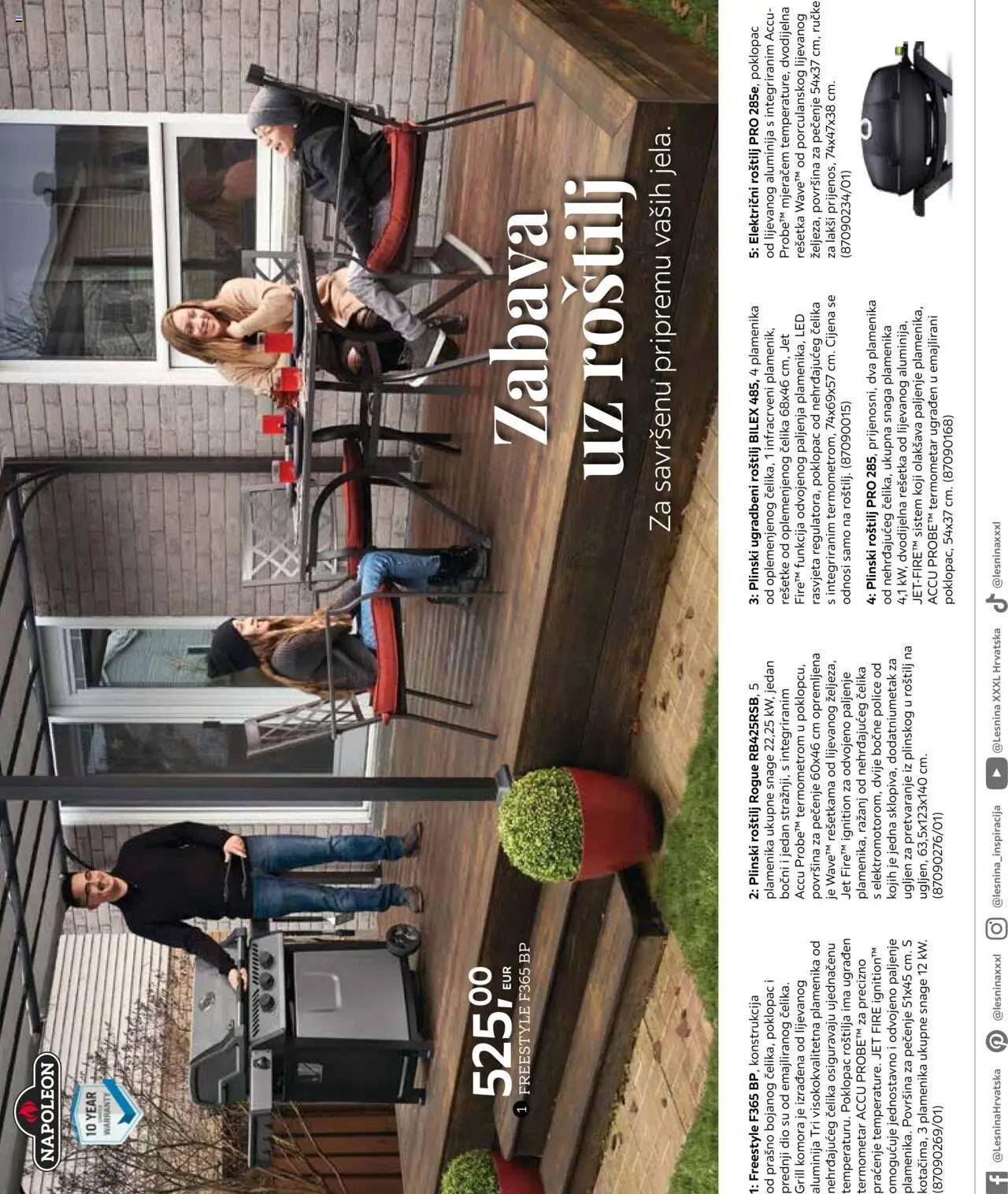 Lesnina katalog | vrijedi od 25.02.2025 | Stranica: 118 | Proizvodi: Roštilj, Termometar, Rasvjeta