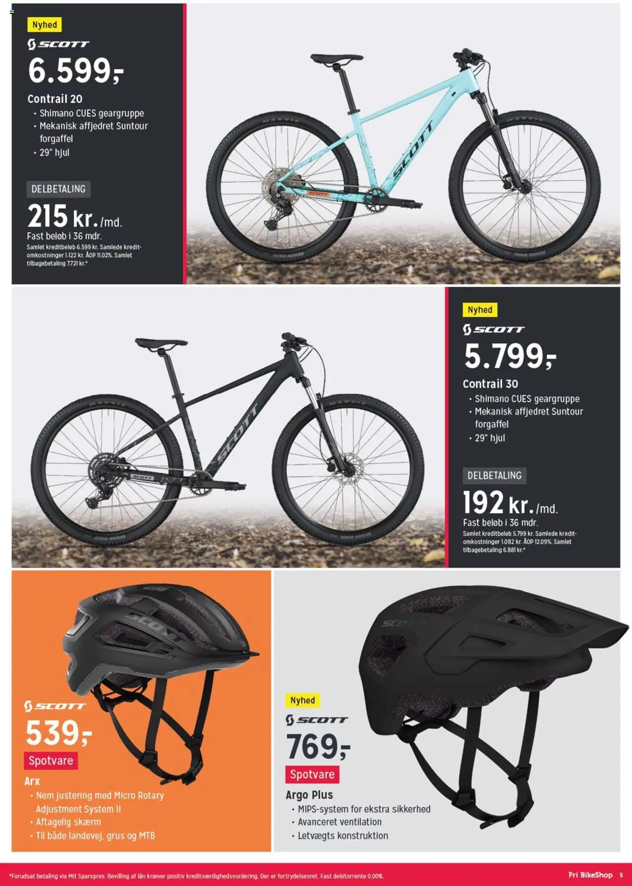 Fri BikeShop tilbudsavis – gyldig fra 15.10.2025 | Side: 5 | Produkter: Skærm