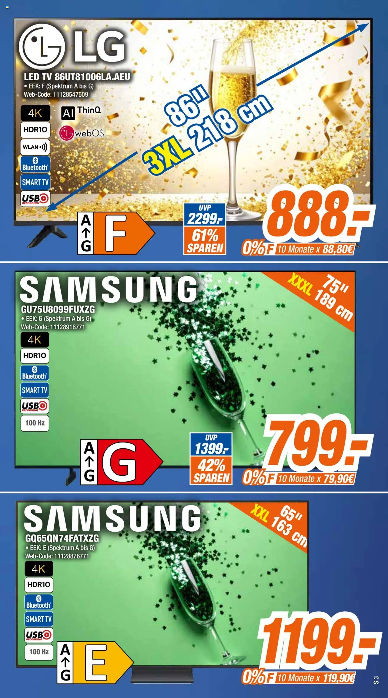 Expert Prospekt 	 – gültig ab 08.09.2025 | Seite: 3 | Produkte: Samsung, Smart TV, TV