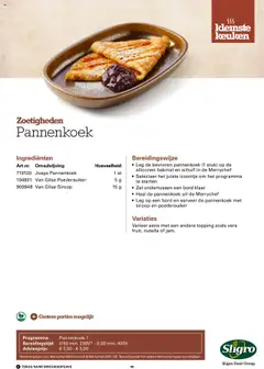 Sligro - Kleinste keuken 2025 - Voorbeeld van een folder van Sligro, geldig van 08.10.2025 | Pagina: 40 | Producten: Pannenkoek, Waffelini, Kan, Bord