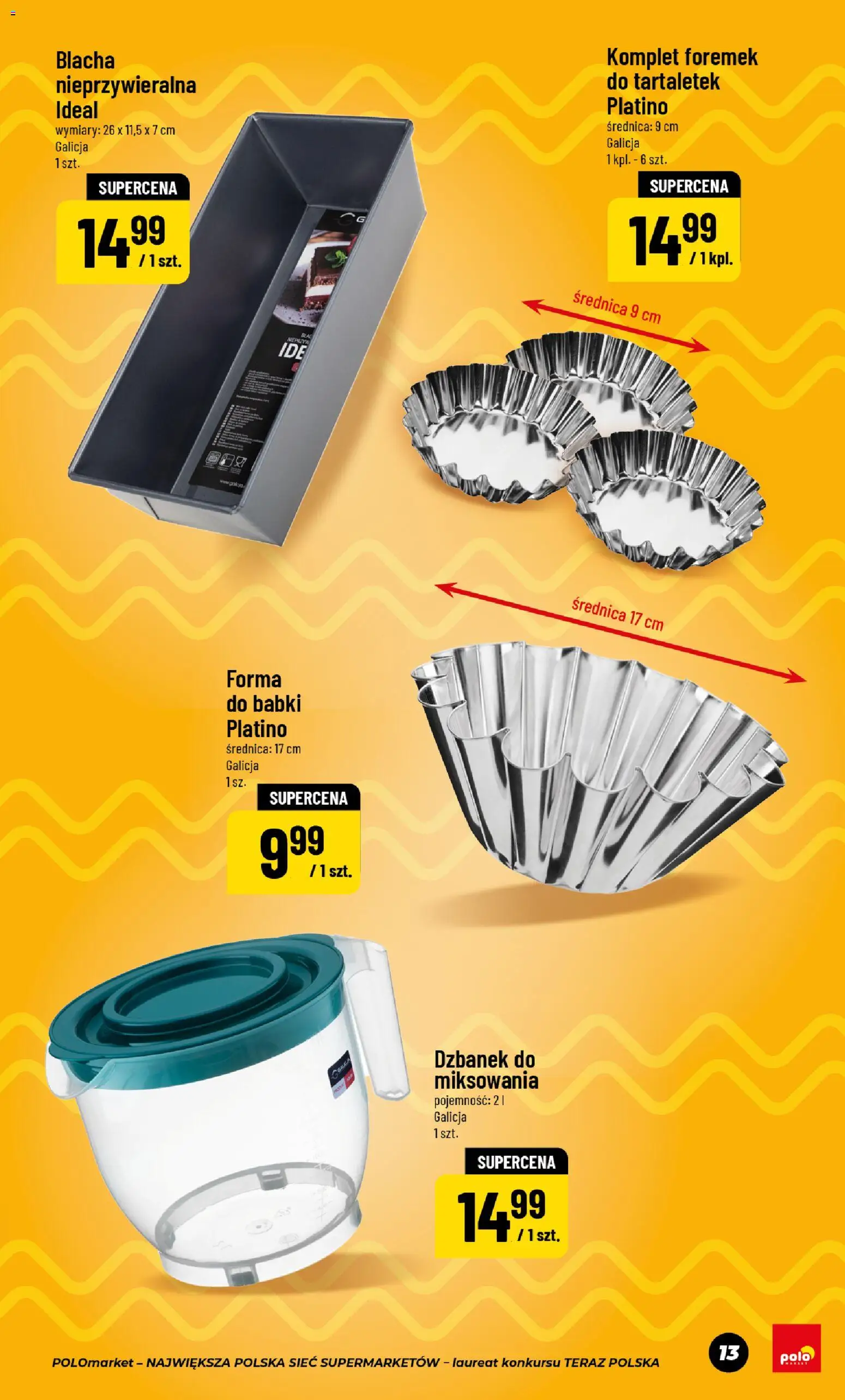 POLOmarket gazetka - Wielkanoc od 06.03.2026 | Strona: 13 | Produkty: Dzbanek