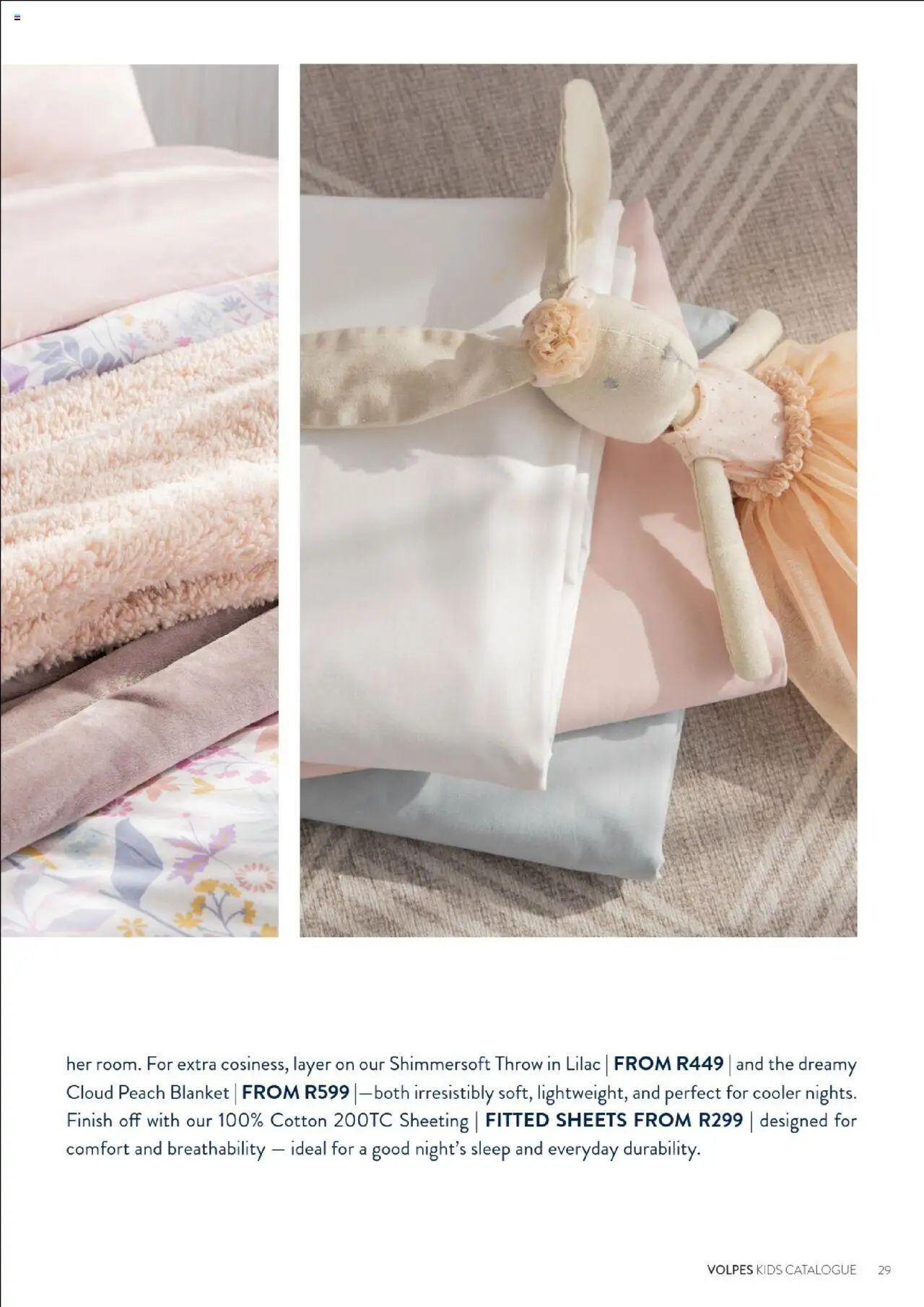 New Volpes catalogue – valid from 01.10.2025 | Page: 29 | Products: Blanket, Cooler, Peach