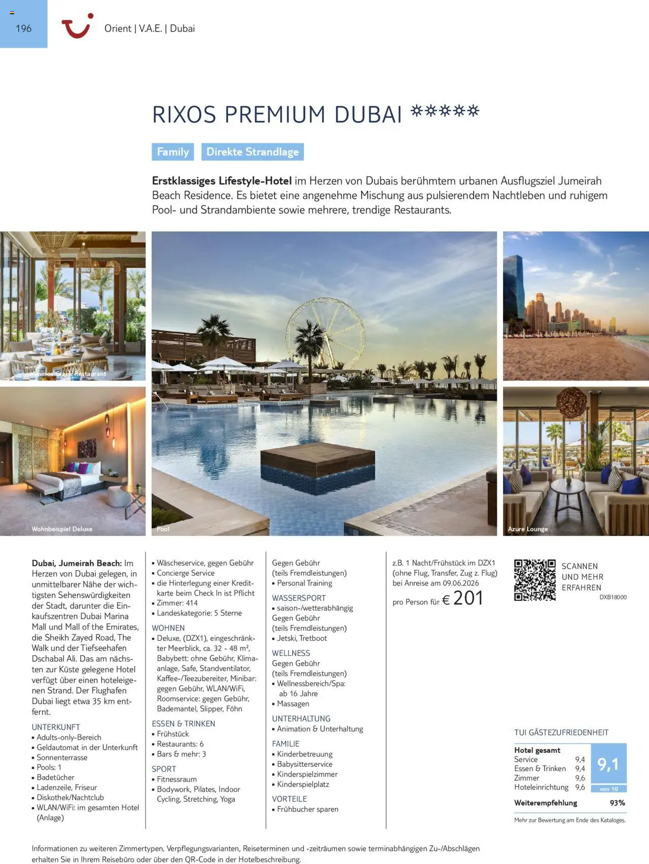 Aida - Asien, Afrika, Orient & Indischer Ozean 2025/26 – gültig ab 01.11.2025 | Seite: 196 | Produkte: Babybett, Föhn
