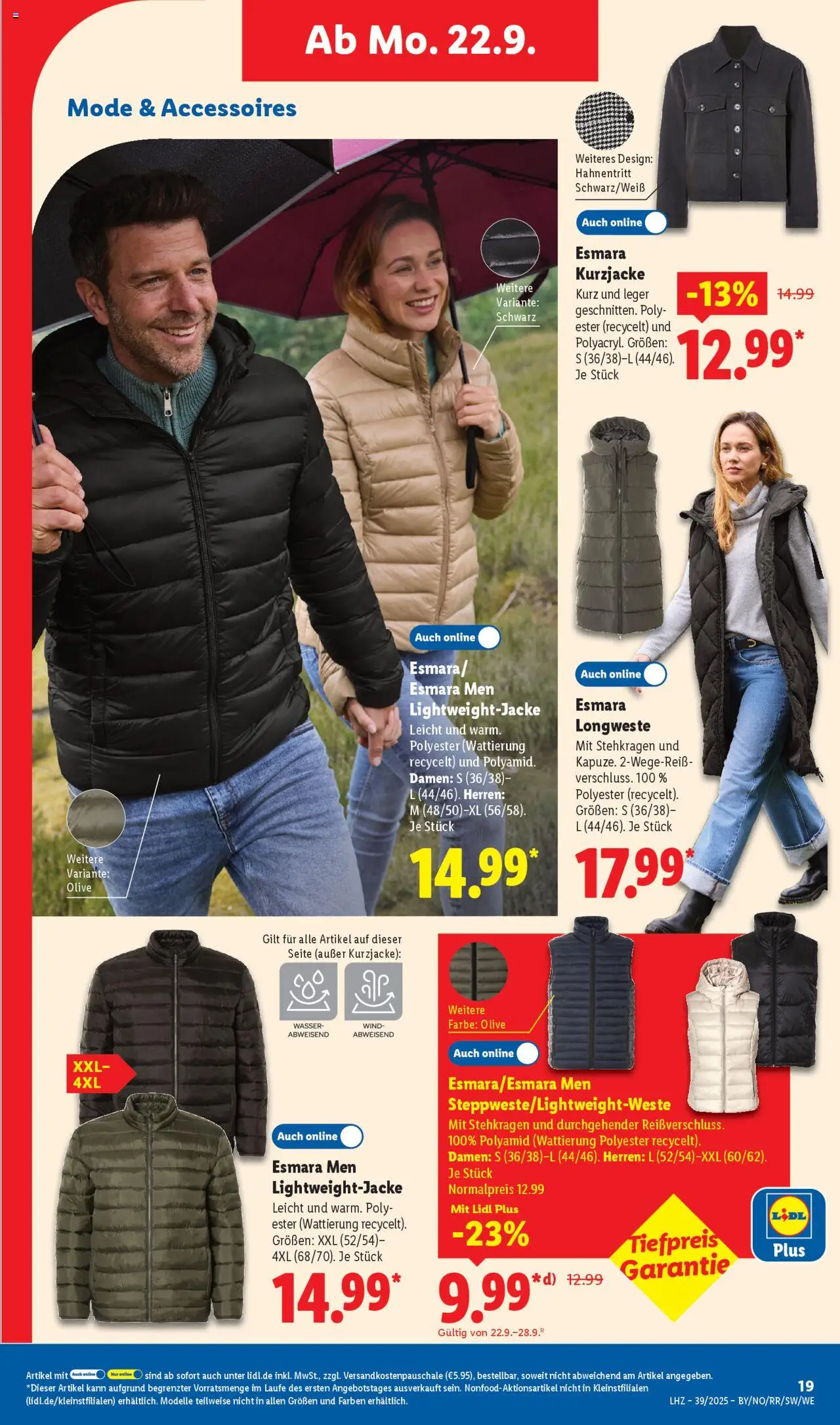 Lidl Prospekt Bestwig – gültig ab 22.09.2025 | Seite: 17 | Produkte: Wasser