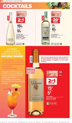 Carrefour - Prévisualisation de Carrefour Foire aux vins de printemps valide à partir de 24.03.2026 | Page: 8 | Produits: Alcool, Litchi, Mangue, Liqueur
