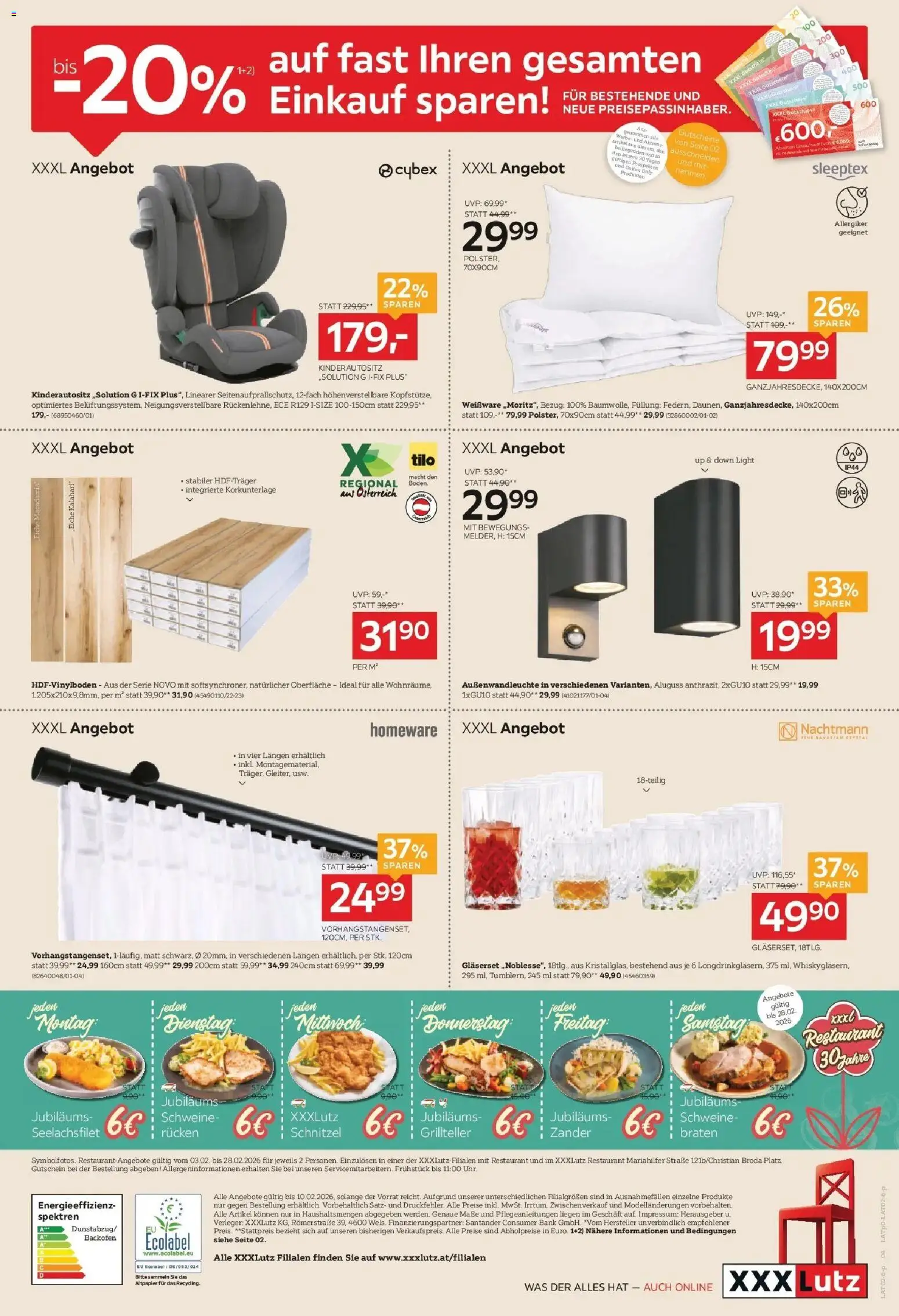 XXXLutz Jetzt oder nie - Zell/See, Zams gültig ab 03.02.2026 | Seite: 4 | Produkte: Uhr, Bad