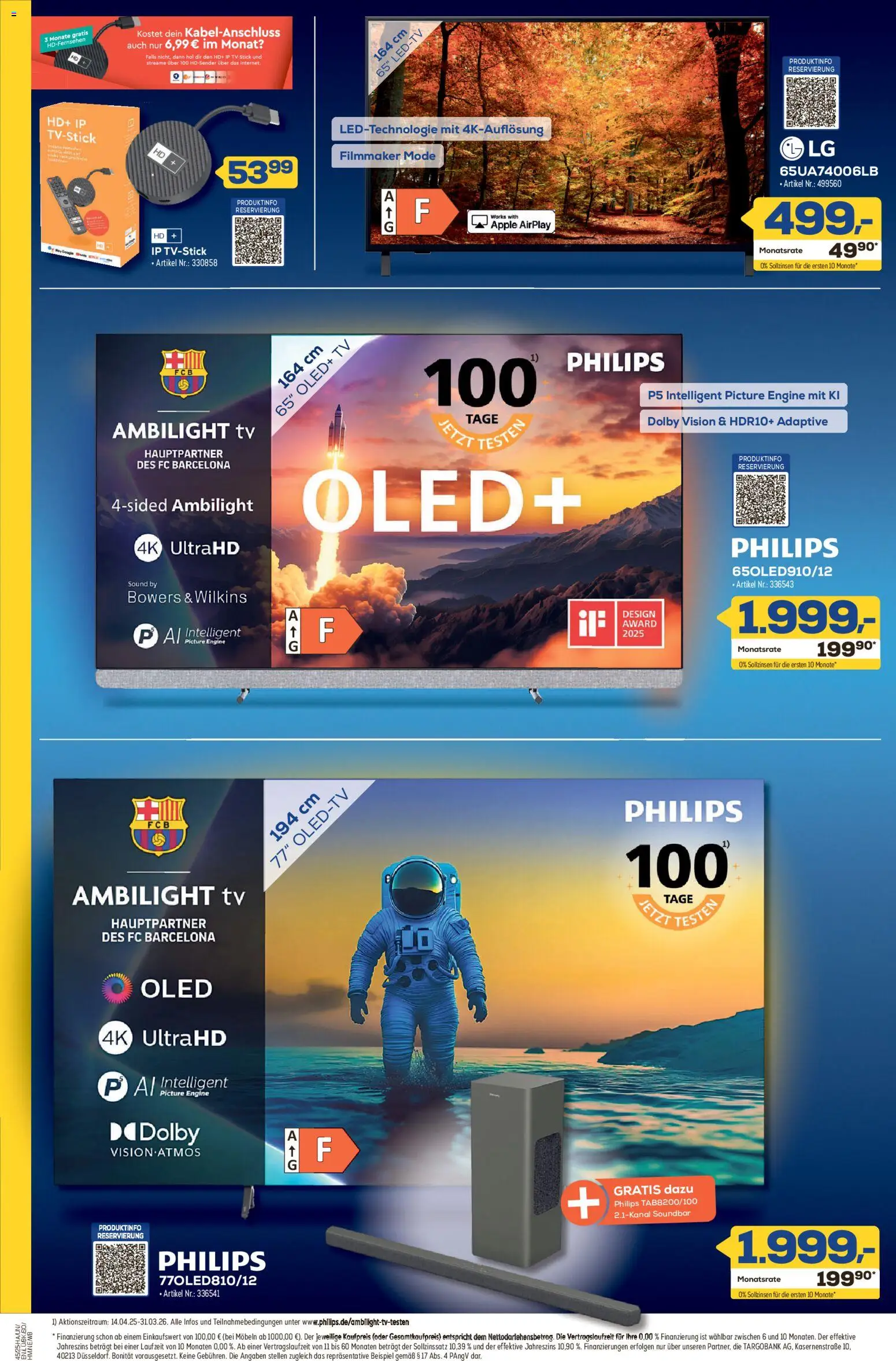 Euronics Schnäppchen für Zuhause! – gültig ab 30.10.2025 | Seite: 2 | Produkte: Philips, Apple, Soundbar, TV