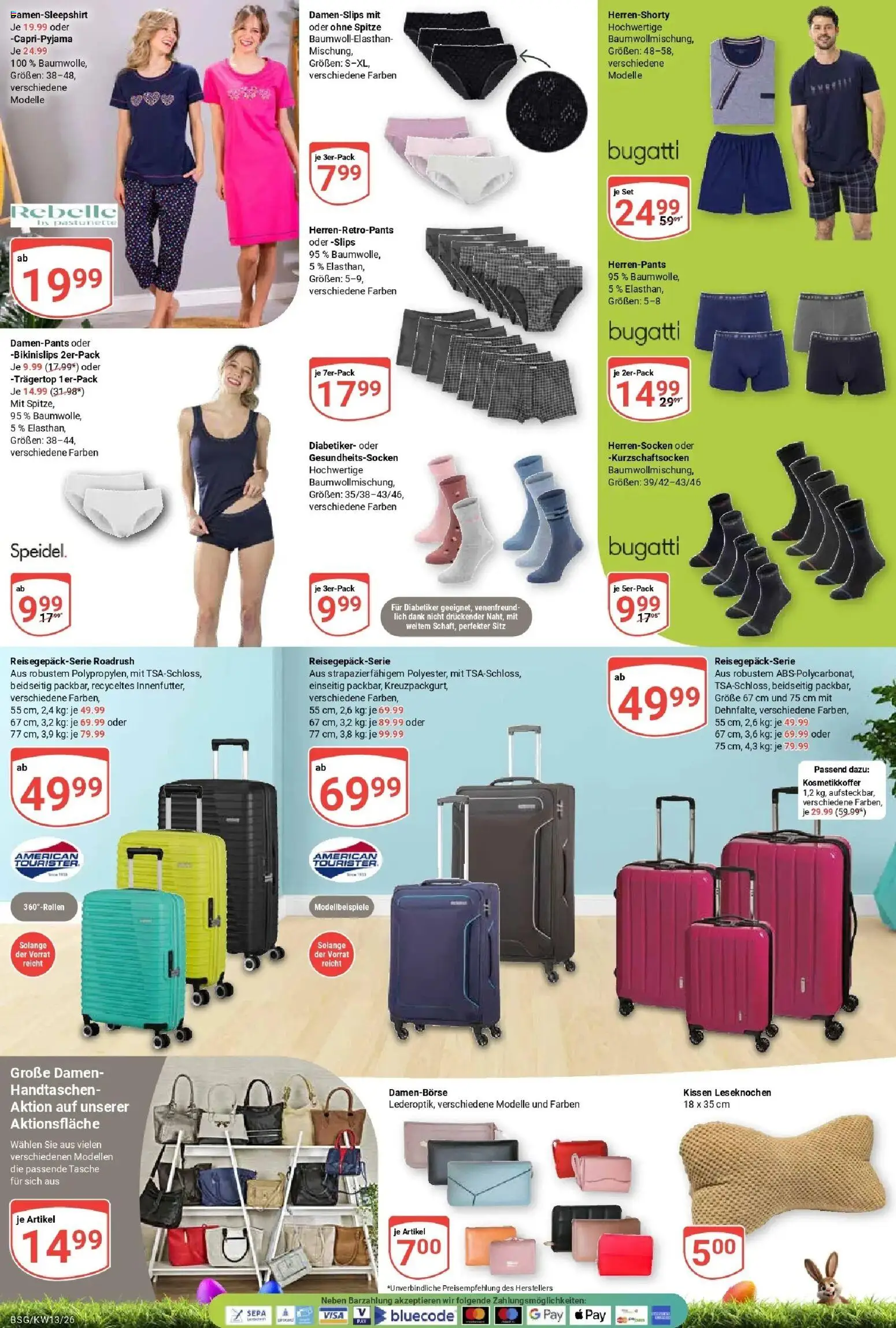 Globus prospekt Braunschweig	 – gültig ab 23.03.2026 | Seite: 29 | Produkte: Tasche, Kissen