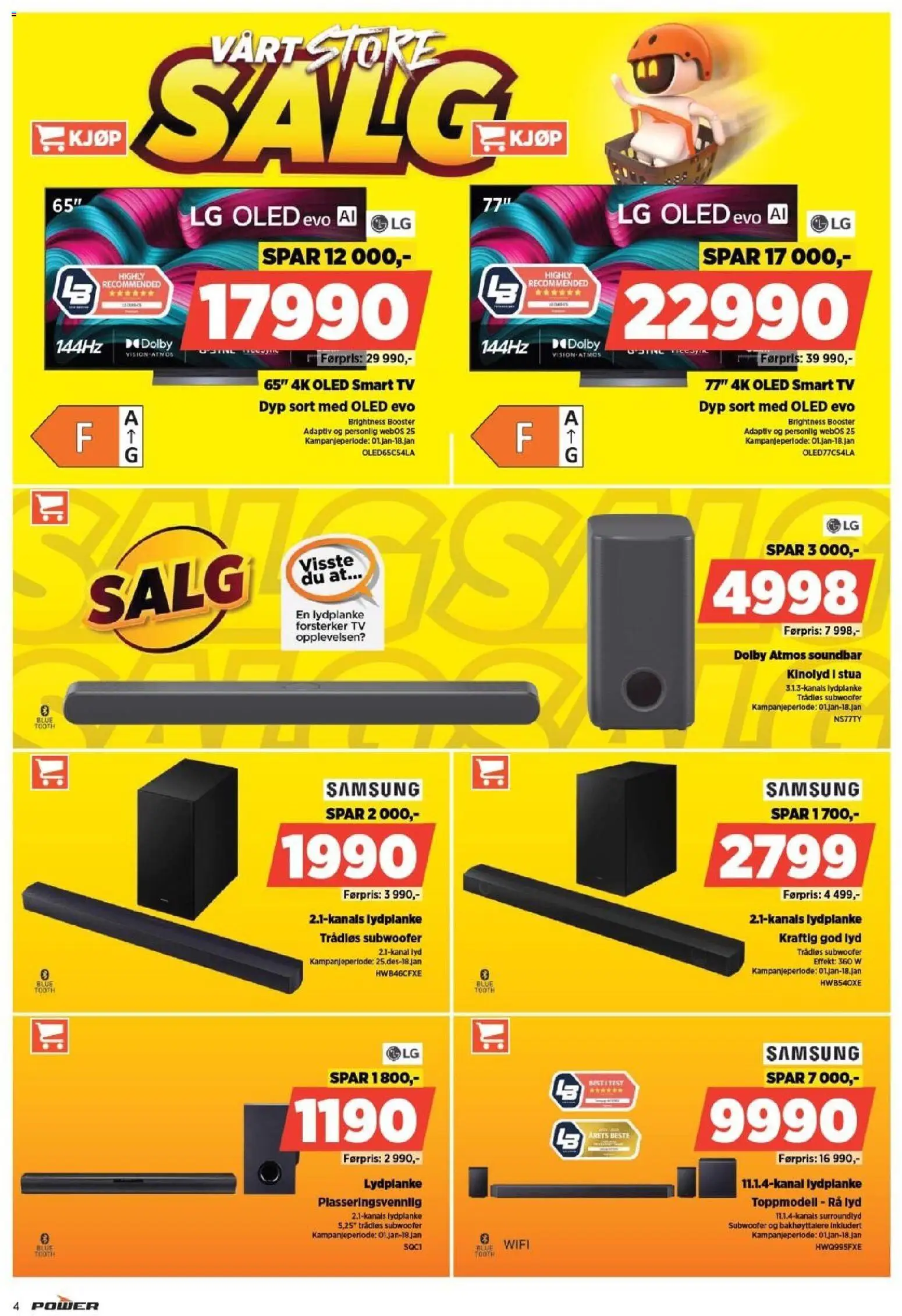 {H1} | Side: 4 | Produkter: Forsterker, Tv, Lyd, Anchois