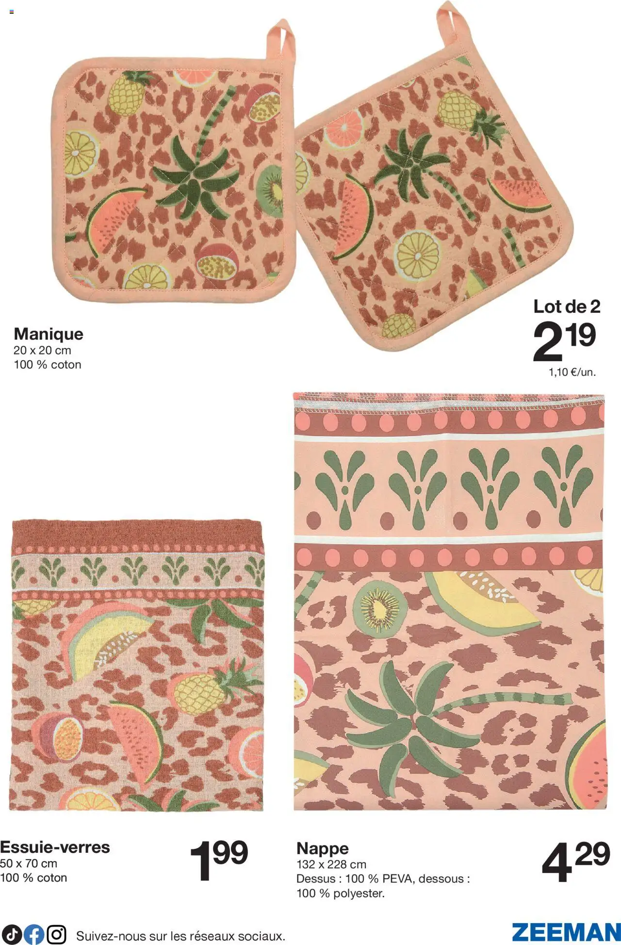  | Page: 7 | Produits: Coton, Nappe