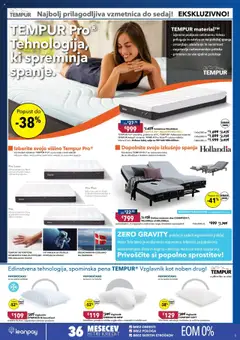 Novi Harvey Norman katalog ponudbe – veljaven od 11.09.2025 | Stran: 5 | Izdelki: Teza, Vzglavnik, Vzmetnica
